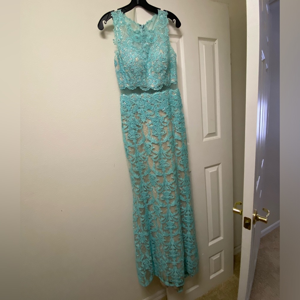 💖Aqua Prom Dress💖